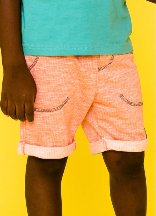 Bermuda Infantil Moletinho Menino - Tam. 1 a 10 anos