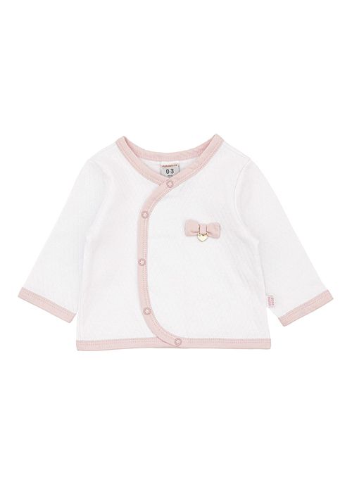 Casaco Infantil Bebê Menina Balé - Tam. 0 a 3 meses -Branco