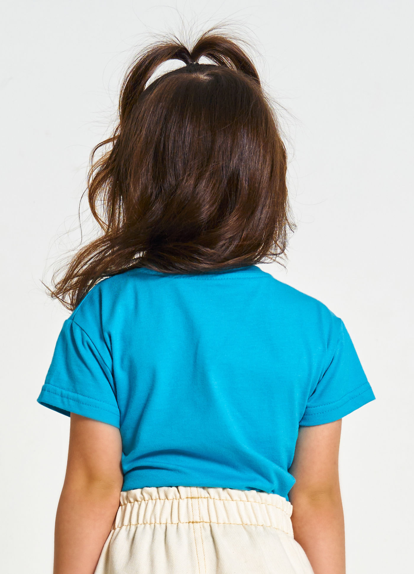 Conjunto Infantil Sereia com Cauda - Tam 1 a 5 Anos Azul