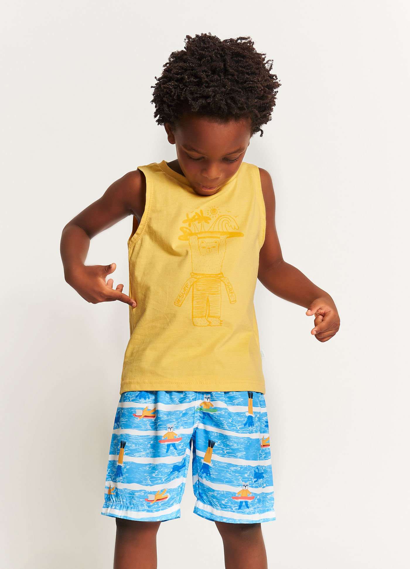 Conjunto Infantil Camiseta e Short Tactel Premium Barco - Bebê Urso Kids -  Roupas e Artigos Infantis de Qualidade