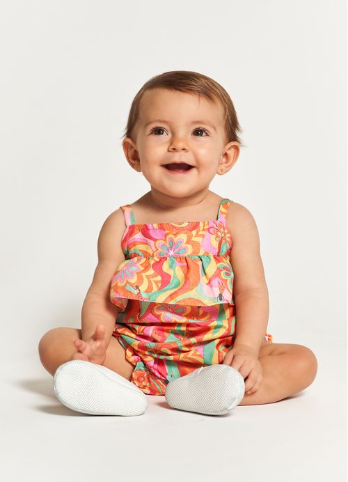 Pimpão Infantil Bebê Menina Estampa Aloha Mini  - Tam. 3 a 12 meses – Cores