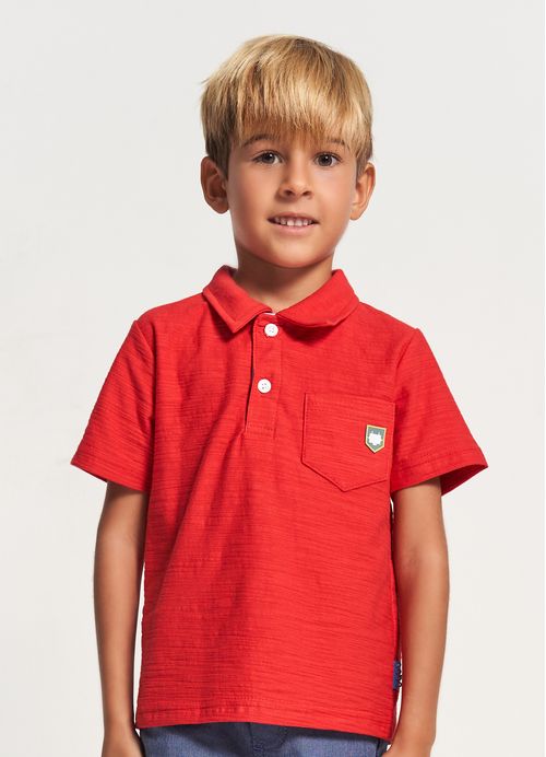 Camisa Polo Infantil Menino Dinogami – Tam. 1 a 12 anos – Cores