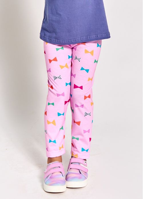 Legging Infantil Menina Basiquinho - Tam. 2 a 12 anos – Rosa