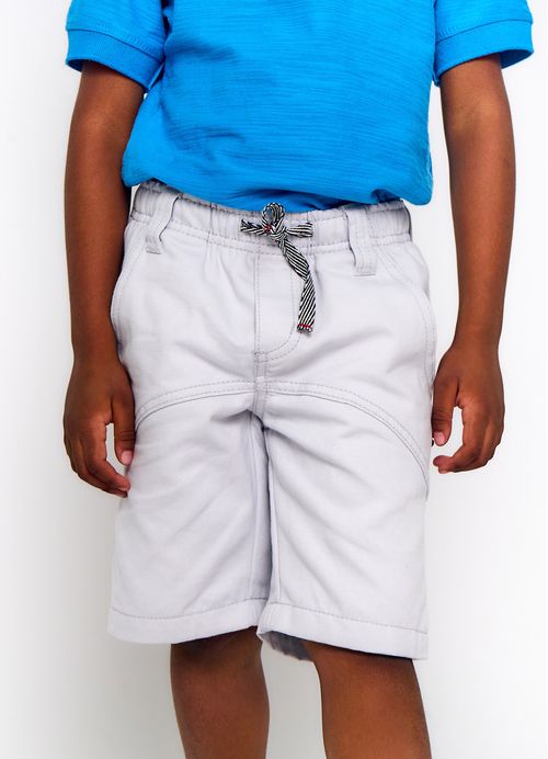 Bermuda Infantil Menino Estampa Moderninha – Tam. 2 a 12 anos – Gelo