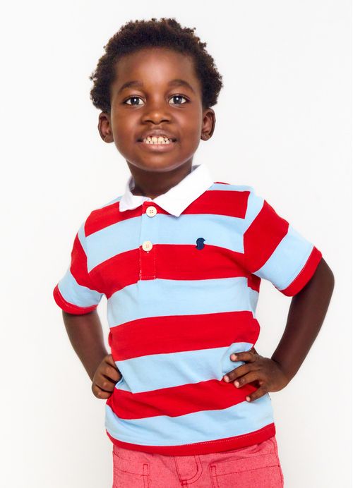Polo Infantil Menino Estampa Festas de Final de Ano – Tam. 2 a 12 anos – Cores