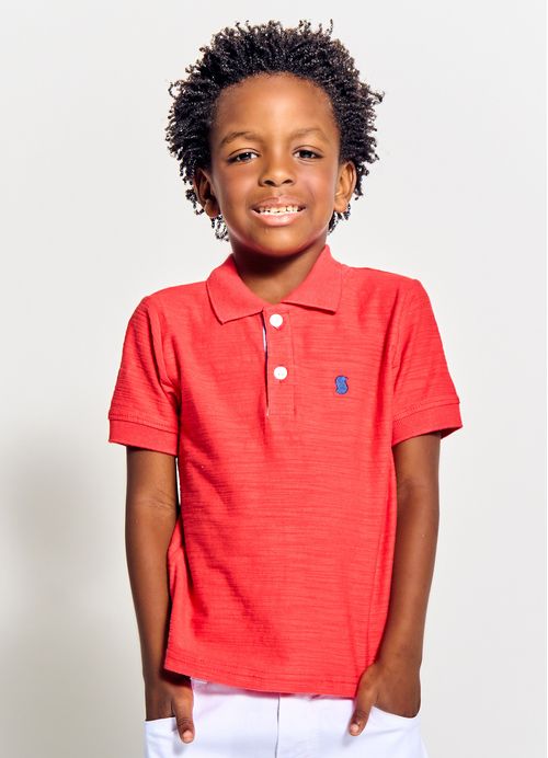 Polo Infantil Menino Basiquinho – Tam. 1 a 12 anos – Cores