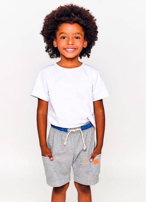 Bermuda Infantil Menino Estampa Casual – Tam. 2 a 12 anos - Cores