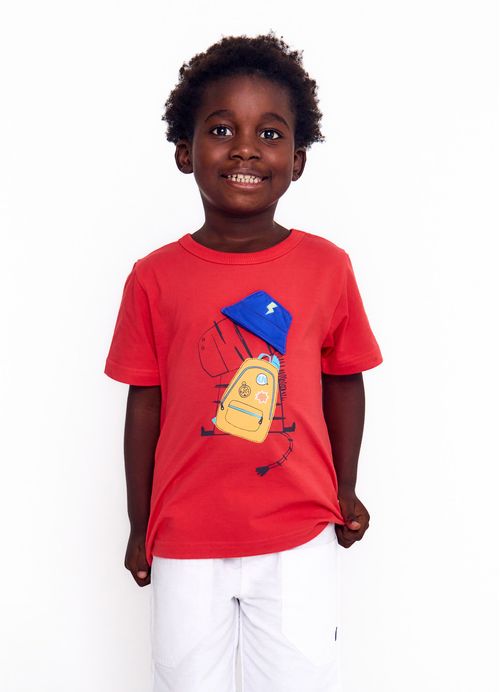 Camiseta Infantil Menino Animal