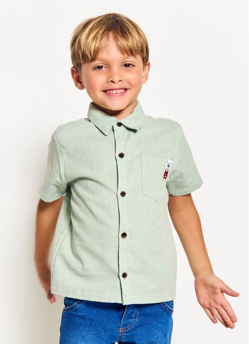 Camisa Menino Space Monster – Tam. 2 a 12 anos – Verde