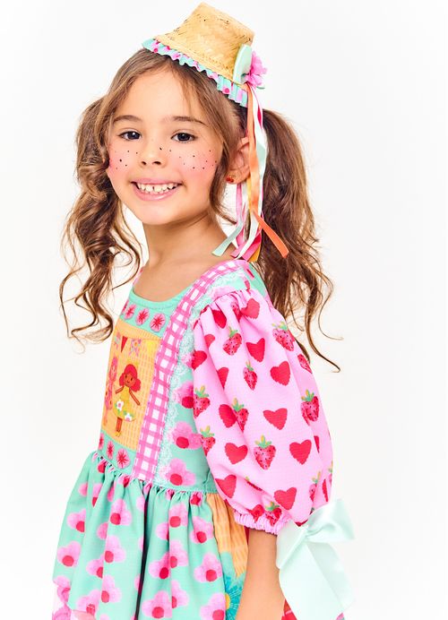 Arco para Cabelo Infantil Festa Junina Balancê