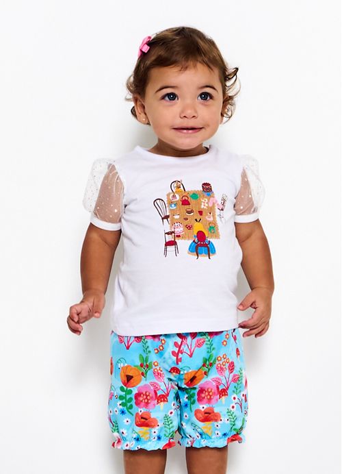 Conjunto Infantil Menina Jardim das Maravilhas
