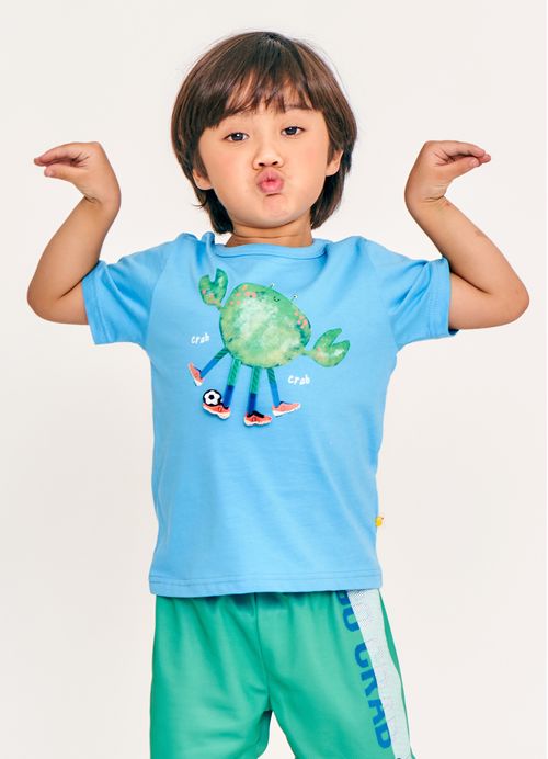 Camiseta Infantil Menino É Goool - Azul