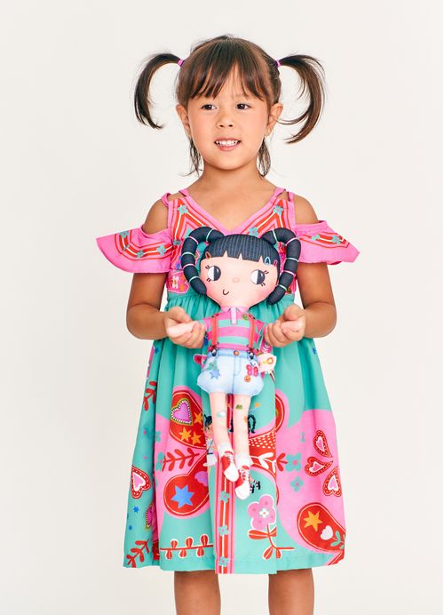 Boneca Almofada Infantil Um dia de borboleta