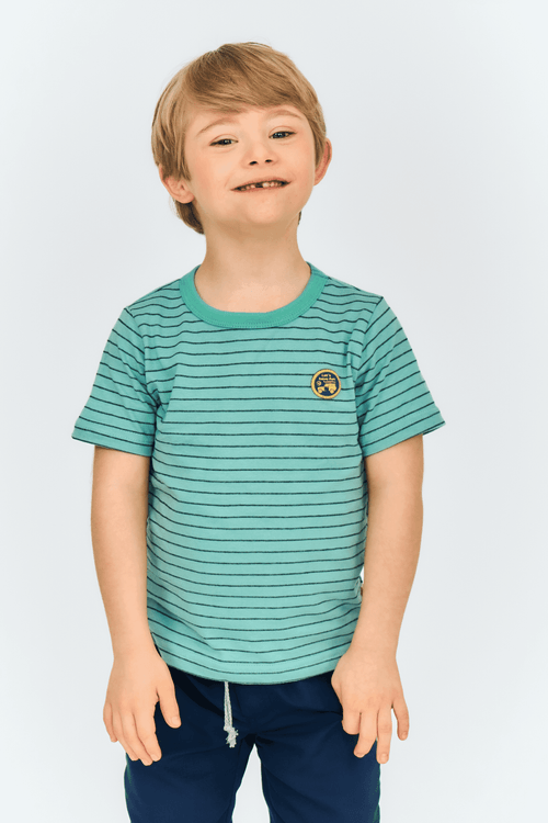 Camiseta Infantil Menino Have Fun - Verde