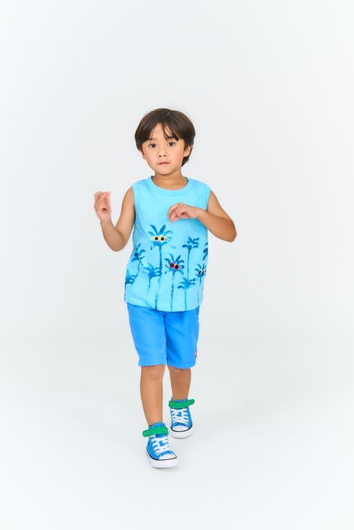 Bermuda Infantil Menino Sport - Azul