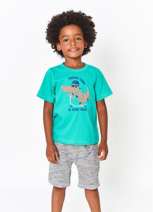 Conjunto Infantil Menino Jacaré Radical