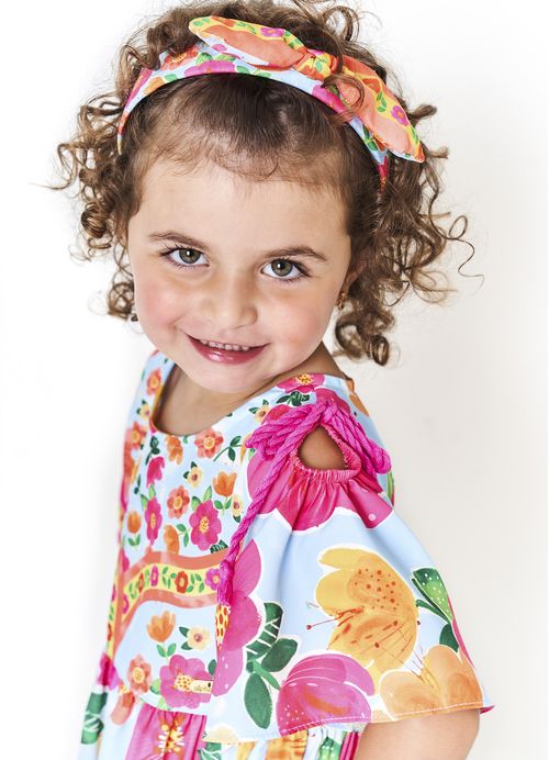 Arco para Cabelo Infantil Florescer
