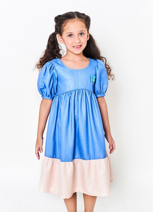 Vestido Infantil Além das Cores