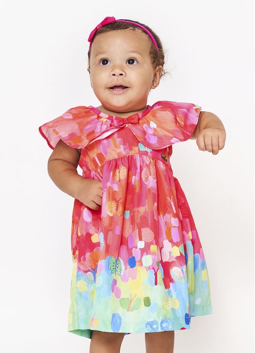 Vestido e Calcinha Infantil Além das Cores