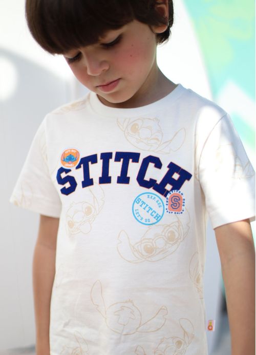 Camiseta Infantil Stitch