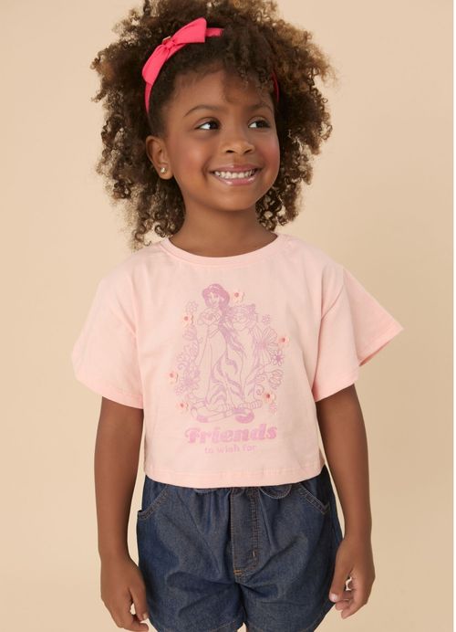 Blusa Infantil Menina Princesas Candy