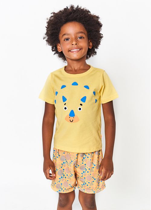 Pijama Infanitl Menino Triceratapo