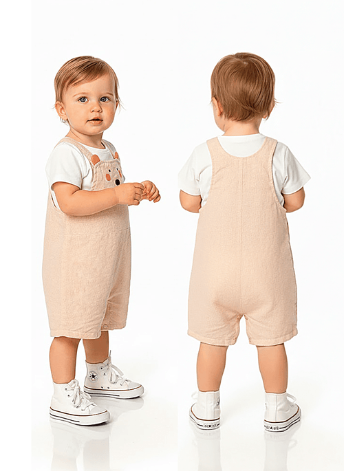 Macacão Infantil Menino Animal