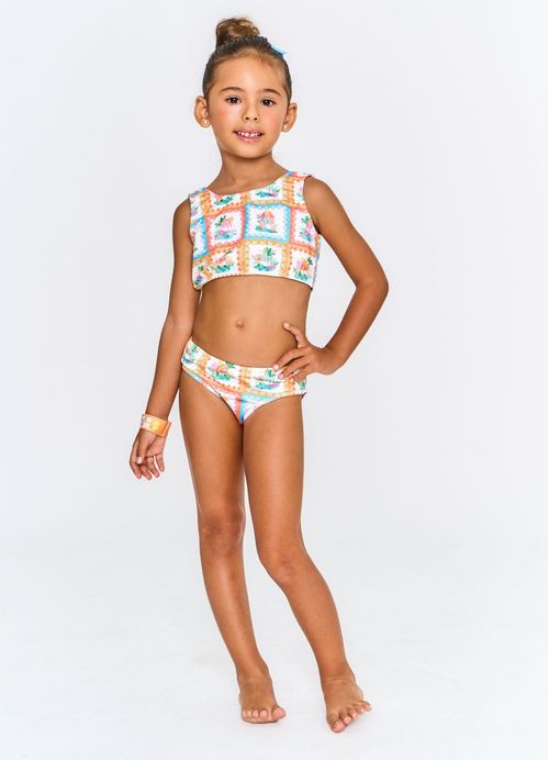 Biquíni Infantil Estampa Delícias do Verão
