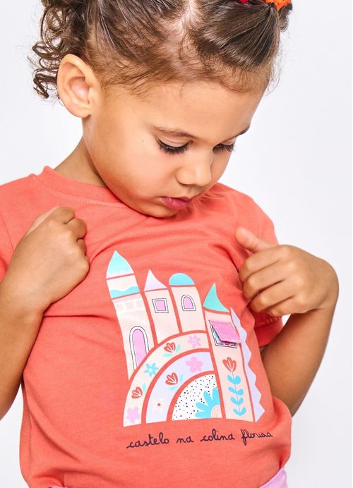 Blusa Infantil Estampa Era Uma Vez