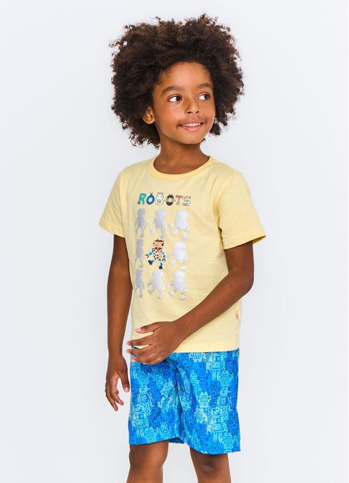 Conjunto Infantil Masculino Robozinhos