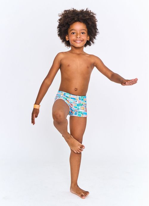 Sunga  Infantil Menino Selos de Aventura