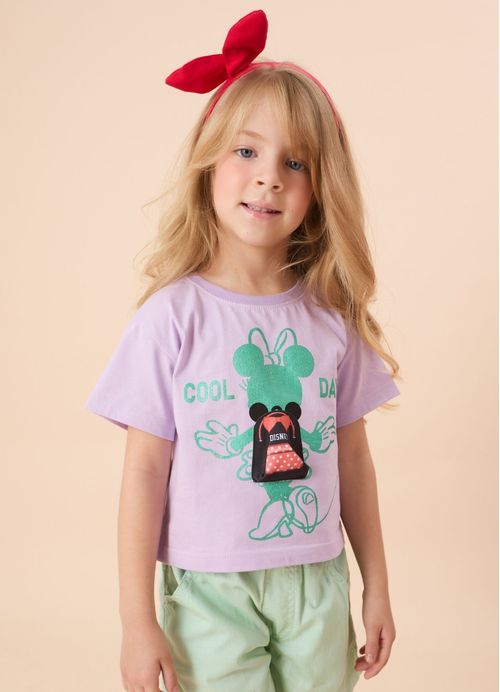 Blusa Infantil Disney Minnie E Dayse Play Time