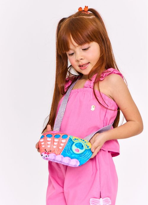 Bolsa Infantil Menina Estampa Borbocores
