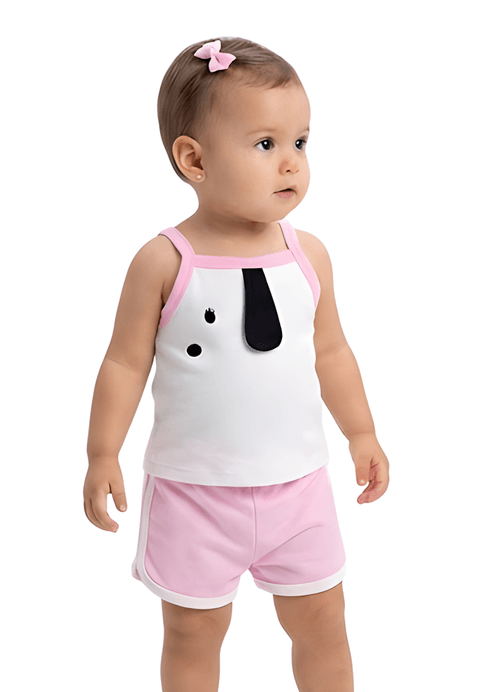 Conjunto Infantil Menino Cachorrinho