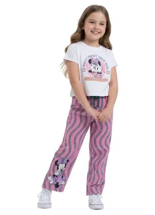 Calça Infantil Menina - Disney Pop Minnie