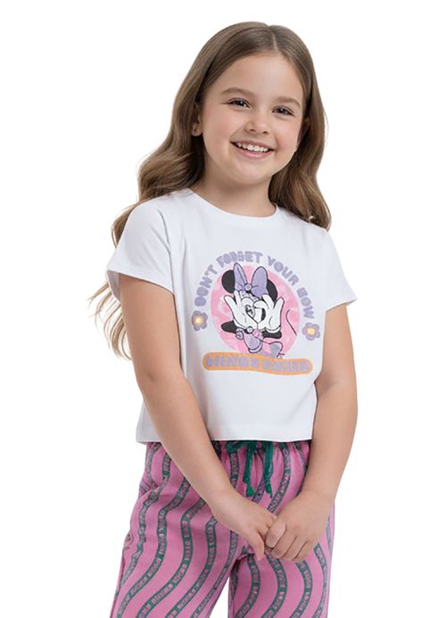 Blusa Infantil Menina - Disney Pop Minnie