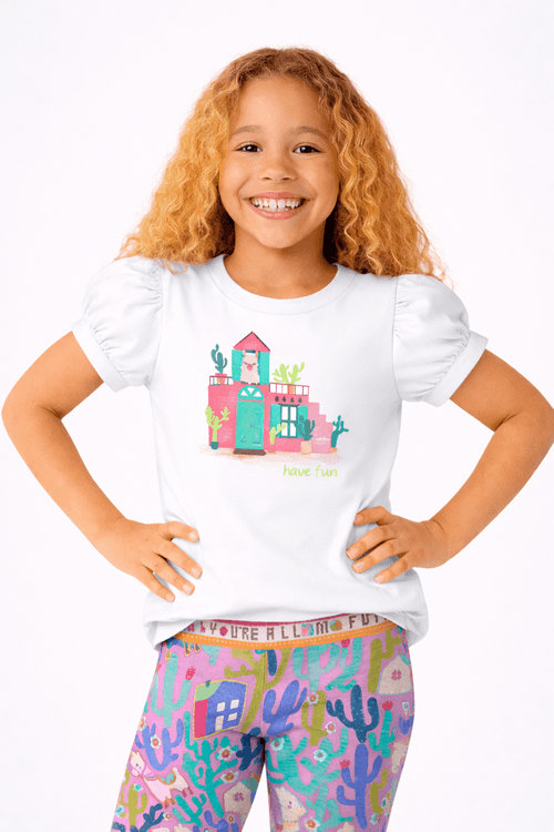 Blusa Infantil Menina - Vila de Alinhavos