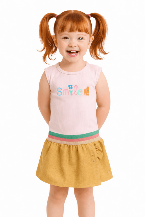 Blusa Infantil Menina - Lá no Meu Castelo