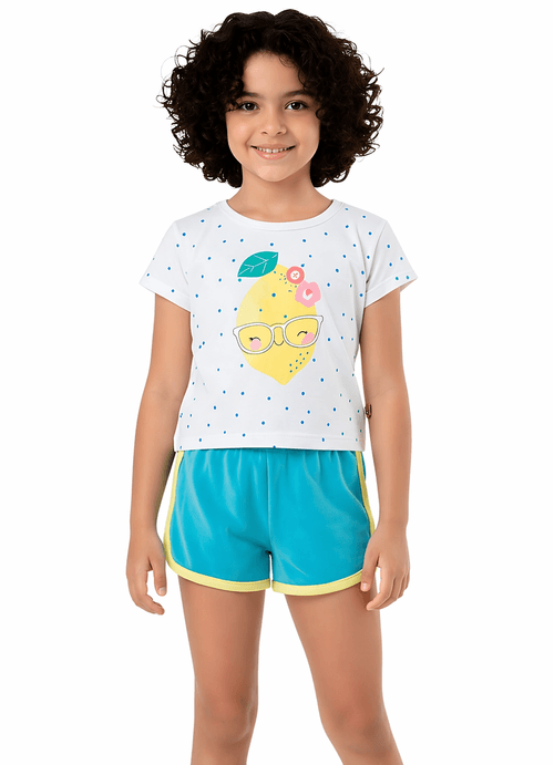 Conjunto Infantil Menina - Limãozinho