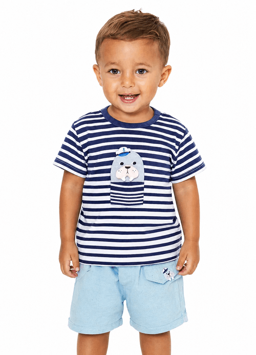 Camiseta Infantil Menino - Pequeno Marujo
