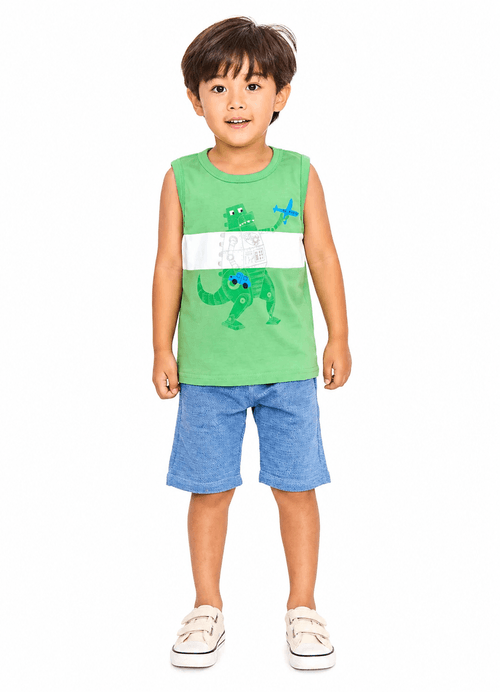 Regata Infantil Menino - Divertida