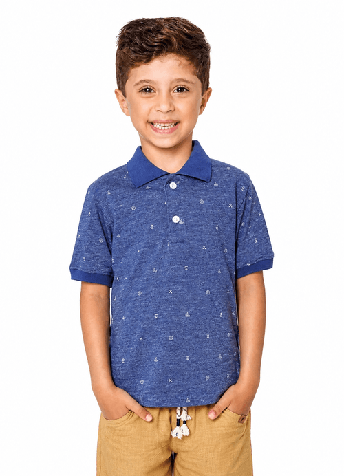 Polo Infantil Menino Pequeno Marujo