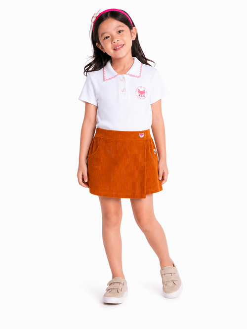 Short Saia Infantil - Minha Fofura