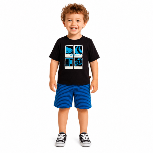 Conjunto Infantil Menino - Carro Radical