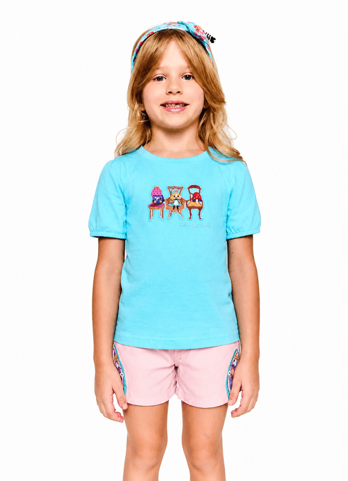Blusa Infantil Menina - Jardim das Maravilhas