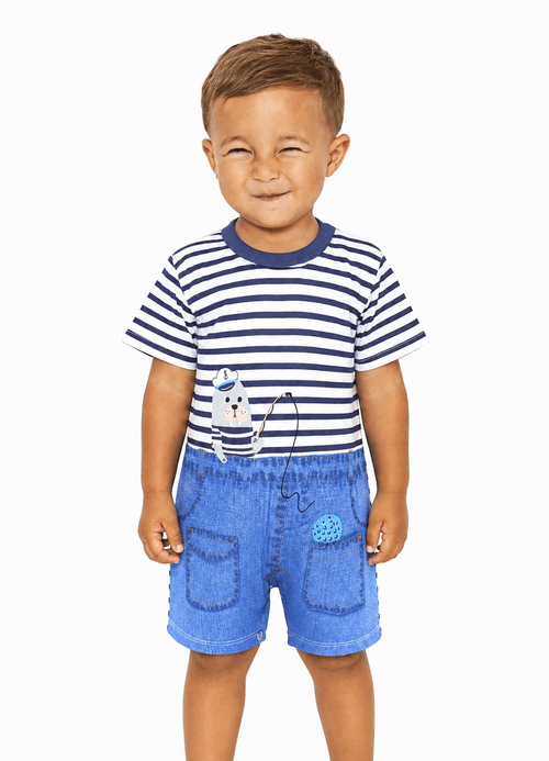 Pimpão Infantil Menino - Pequeno Marujo