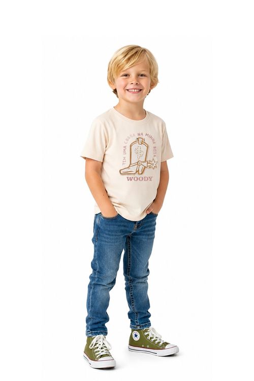 Camiseta Infantil Menino – Toy Story Woody